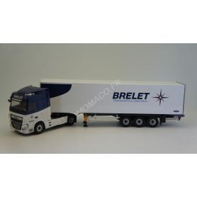 DAF XF MY SPACE CAB SEMI "TRANSPORTS BRELET" 2017