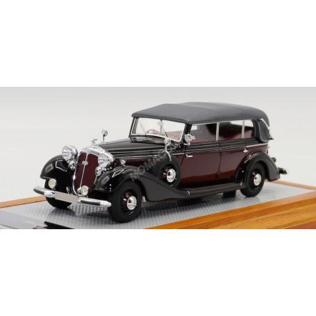 HORCH 951 PULLMAN CABRIOLET FERMEE 1937 NOIRE/BORDEAUX