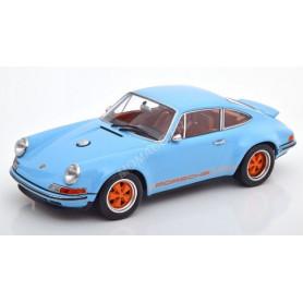 PORSCHE SINGER 911 BLEUE/ORANGE