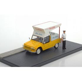 CITROEN MEHARI GLACIER AVEC FIGURINE