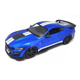 FORD MUSTANG SHELBY GT500 BLEUE / BLANC