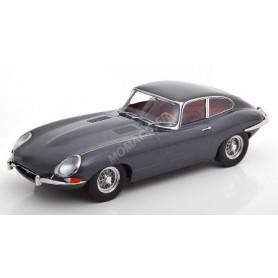 JAGUAR E-TYPE COUPE SERIE 1 1961 LHD GRIS METAL INTERIEUR ROUGE