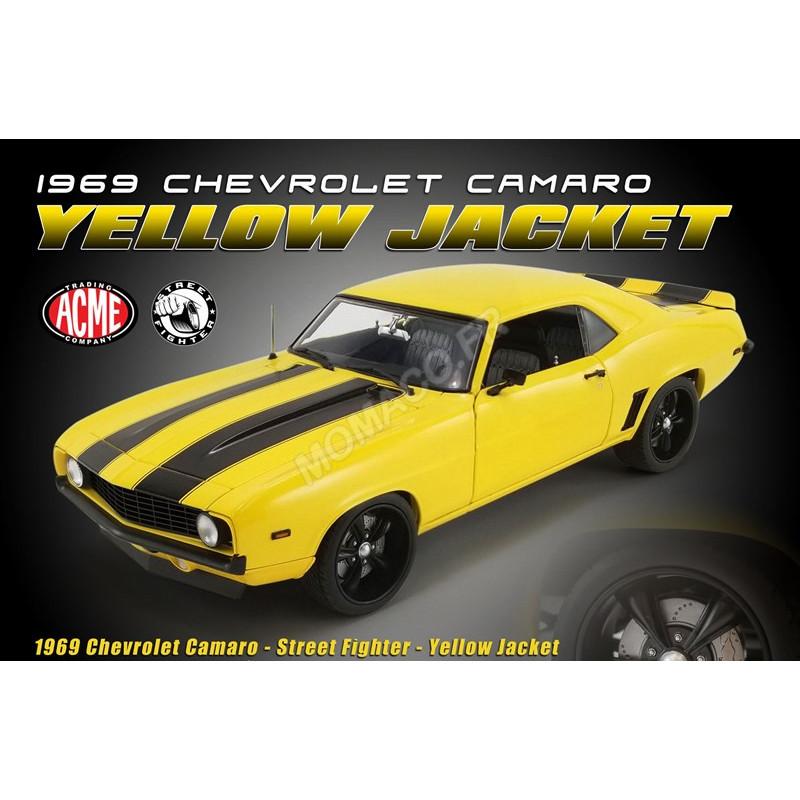 Chevrolet Camaro Z28 Street Fighter 1969 Jaune