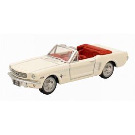 FORD MUSTANG CONVERTIBLE 1965 BLANC