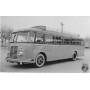 BERLIET PCK8W VALLAT FRERES "LIAISON BEZIERS - PUISSERGUIER" 1949 BLEUE FONCE/CREME