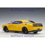 DODGE CHALLENGER SRT HELLCAT WIDEBODY 2018 JAUNE BANDES NOIRE