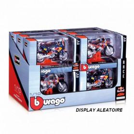 DISPLAY DE 12 PIECES : MOTOCROSS "KTM-REDBULL"