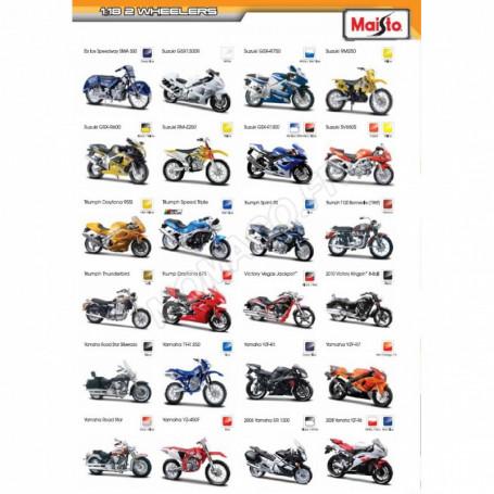 DISPLAY DE 24 PIECES : MOTOS "WHEELER"