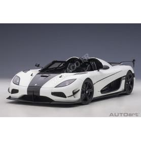 KOENIGSEGG AGERA RS BLANCHE/ROUGE