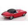 JAGUAR E-TYPE SOFT TOP SERIES 1 1961 LHD ROUGE