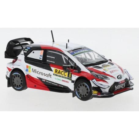 TOYOTA YARIS WRC 8 TANAK/JARVEOJA RALLYE CATALOGNE 2019