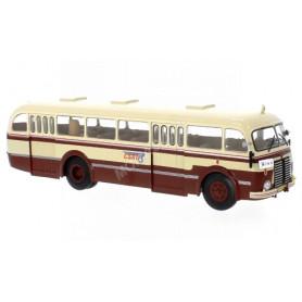 SKODA 706 RO 1947 BLANC/MARRON (EPUISE)