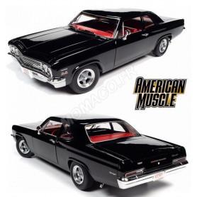 CHEVROLET BISCAYNE NICKEY 1966 NOIR INTERIEUR ROUGE