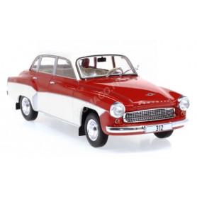 WARTBURG 312 ROUGE/BLANC