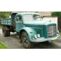 SKODA 706 RS CAMION A PLATEAU 1952 VERT/NOIR