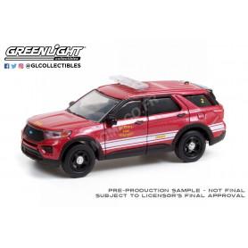 FORD POLICE INTERCEPTOR UTILITY 2020 "DETROIT FIRE DEPARTMENT" (EPUISE)