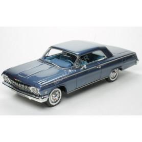 CHEVROLET IMPALA SS HARDTOP 1962 BLEUE "NASSAU BLUE POLY" (EPUISE)