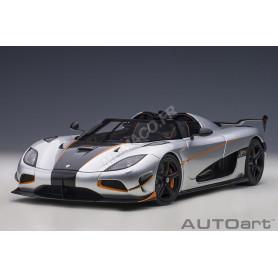 KOENIGSEGG AGERA RS ARGENT/NOIRE/ORANGE