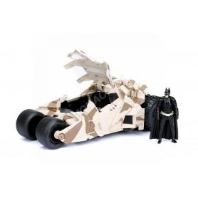 BATMOBILE TUMBLER CAMOUFLAGE AVEC FIGURINE BATMAN