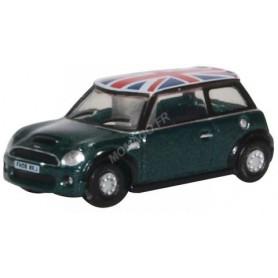 NEW MINI VERTE DRAPEAU UNION JACK