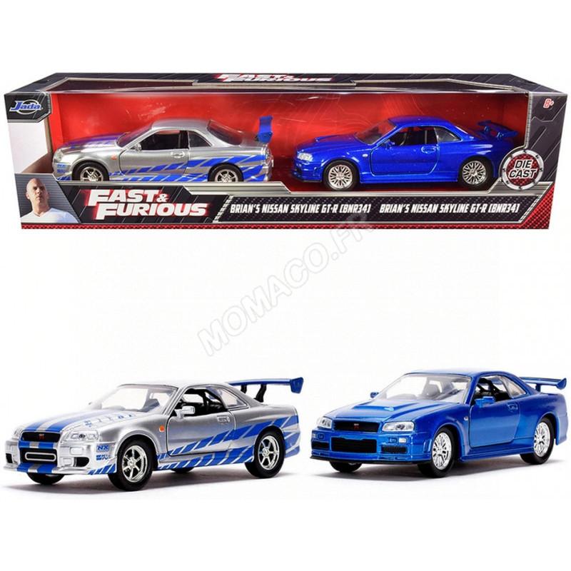 Pack Brian Nissan Skyline Gt R R34 R35 2 Fast 2 Furious 03 Fast And Furious 7 15