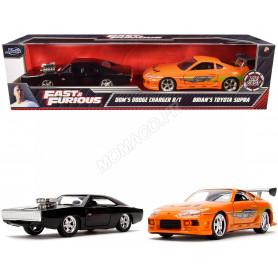 PACK DOM & BRIAN : DODGE CHARGER R/T 1970 & TOYOTA SUPRA 1995 "FAST AND FURIOUS (2001)"