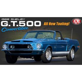 FORD MUSTANG SHELBY GT500 CONVERTIBLE 1968 BLEUE