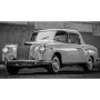 MERCEDES-BENZ 220SE COUPE (W128) 1958 BLANC/ROSE CLAIR (EPUISE)