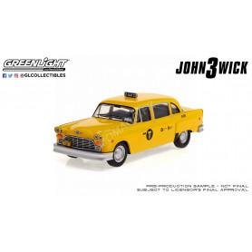 CHECKER MOTORS MARATHON A11 1974 "JOHN WICK 3 PARABELLUM (2019) - NEW YORK CITY CAB 5L89" (EPUISE)