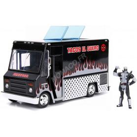 CAMION TACOS EL GUERO "DEADPOOL" AVEC FIGURINE DEADPOOL