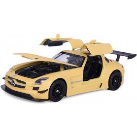 MERCEDES-BENZ SLS AMG GT3 2012 JAUNE "SERIE SATIN"