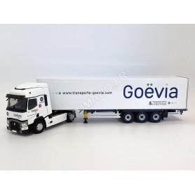 RENAULT T REMORQUE FOURGON "GEOVIA TRANSPORTS ET LOGISTIQUE"