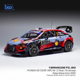 HYUNDAI I20 COUPE WRC 8 TÃ„NAK/JÃ„RVEOFA RALLYE MONTE CARLO 2020 (EPUISE)