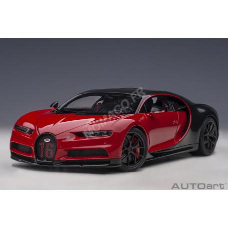 BUGATTI CHIRON SPORT ROUGE/CARBONE