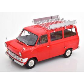 FORD TRANSIT BUS 1965 ROUGE AVEC GALERIE