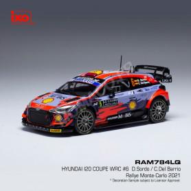 HYUNDAI I20 COUPE WRC 6 SORDO/DEL BARRIO RALLYE DE MONTE-CARLO 2021