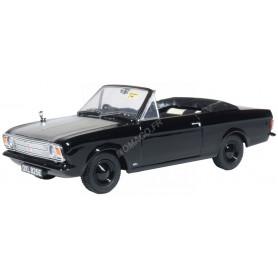 FORD CORTINA MKII CRAYFORD CONVERTIBLE NOIRE