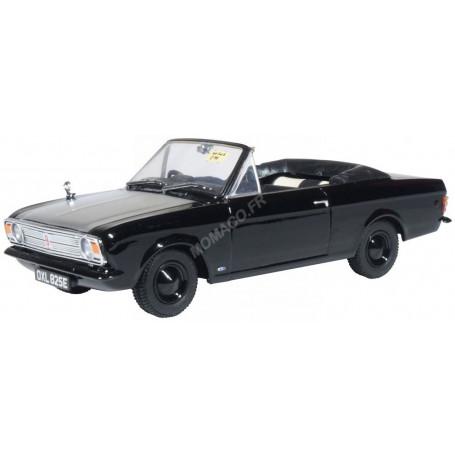 FORD CORTINA MKII CRAYFORD CONVERTIBLE NOIRE