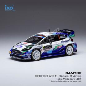 FORD FIESTA WRC 3 SUNINEN/MARKKULA RALLYE MONTE-CARLO 2021