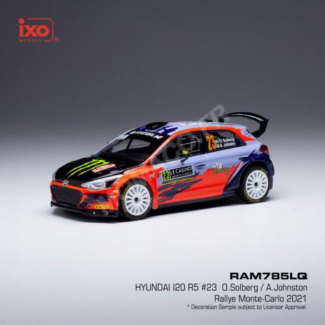 HYUNDAI I20 R5 23 SOLBERG/JOHNSTON RALLYE DE MONTE-CARLO 2021 (EPUISE)