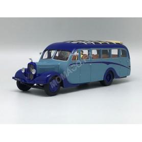 CITROEN T45 U BESSET 1939 VERSION OUVERTE BLEUE 2 TONS AVEC 2 FIGURINES