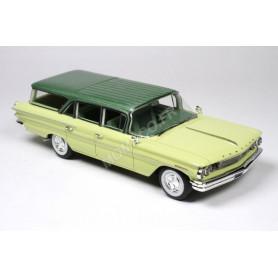 PONTIAC SAFARI 1960 JAUNE/VERT "STARDUST YELLOW" ET TOIT VERT "FAIRWAY GREEN" (EPUISE)