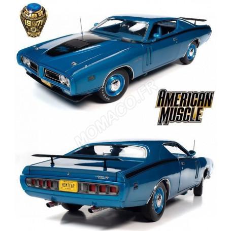 DODGE CHARGER R/T 1971 BLEUE