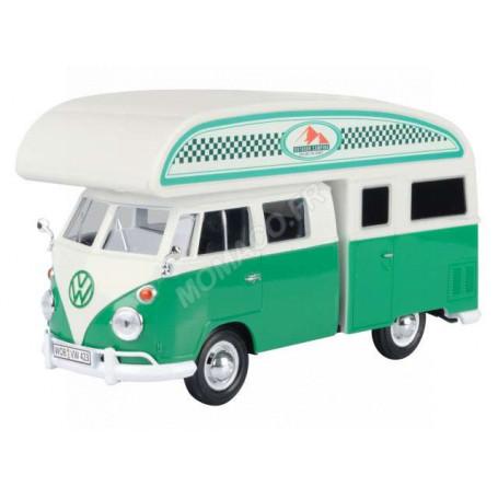 VOLKSWAGEN T2 CAMPING CAR VERT/BLANC