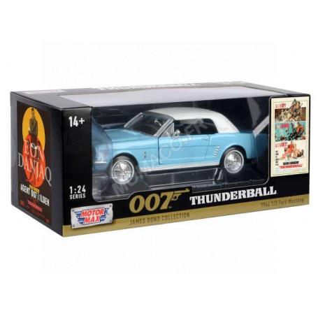 FORD MUSTANG HARDTOP 1964  "JAMES BOND - OPERATION TONNERRE (1965)"