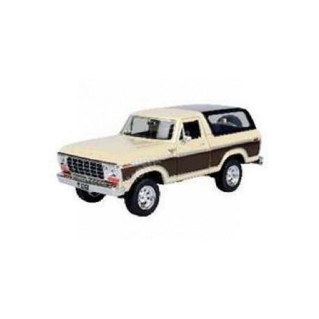 FORD BRONCO HARDTOP 1978 BEIGE/MARRON