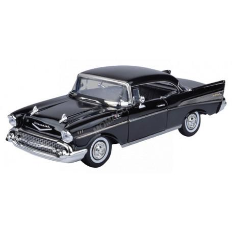 CHEVROLET BEL AIR HARD TOP 1957 NOIRE