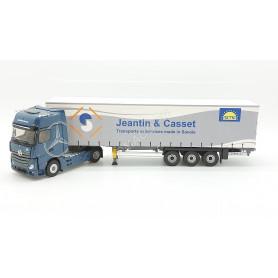 MERCEDES-BENZ ACTROS 5 REMORQUE TAUTLINER "JEANTIN CASSET 65 ANS"