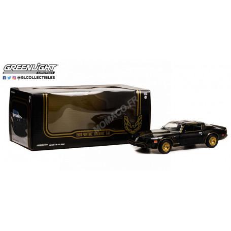 PONTIAC FIREBIRD TRANS AM 4.9L 1981 NOIRE "STARLITE" AVEC AIGLE ROYAL SUR LE CAPOT (EPUISE)