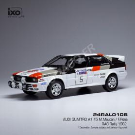 AUDI QUATTRO A1 1 MIKKOLA/HERTZ RALLYE RAC 1982